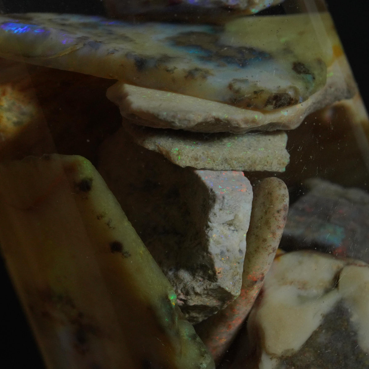 Andamooka Matrix/Mixed Opal Parcel