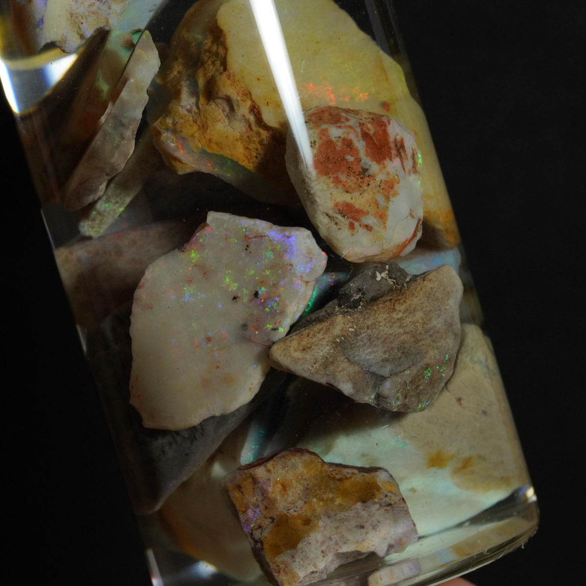 Andamooka Matrix/Mixed Opal Parcel