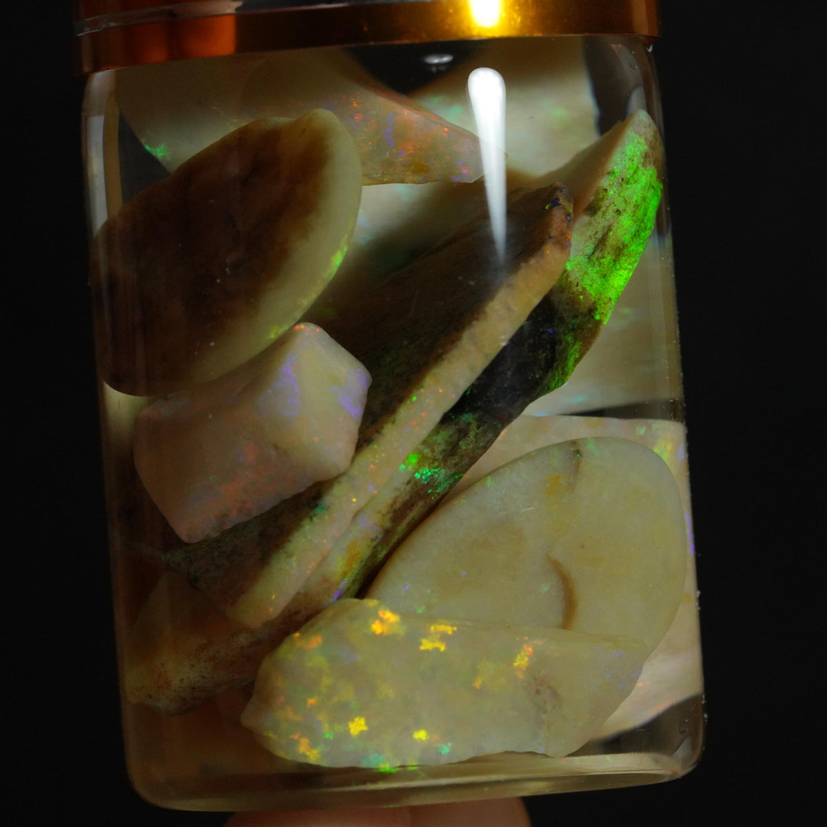 Andamooka Matrix Opal Parcel