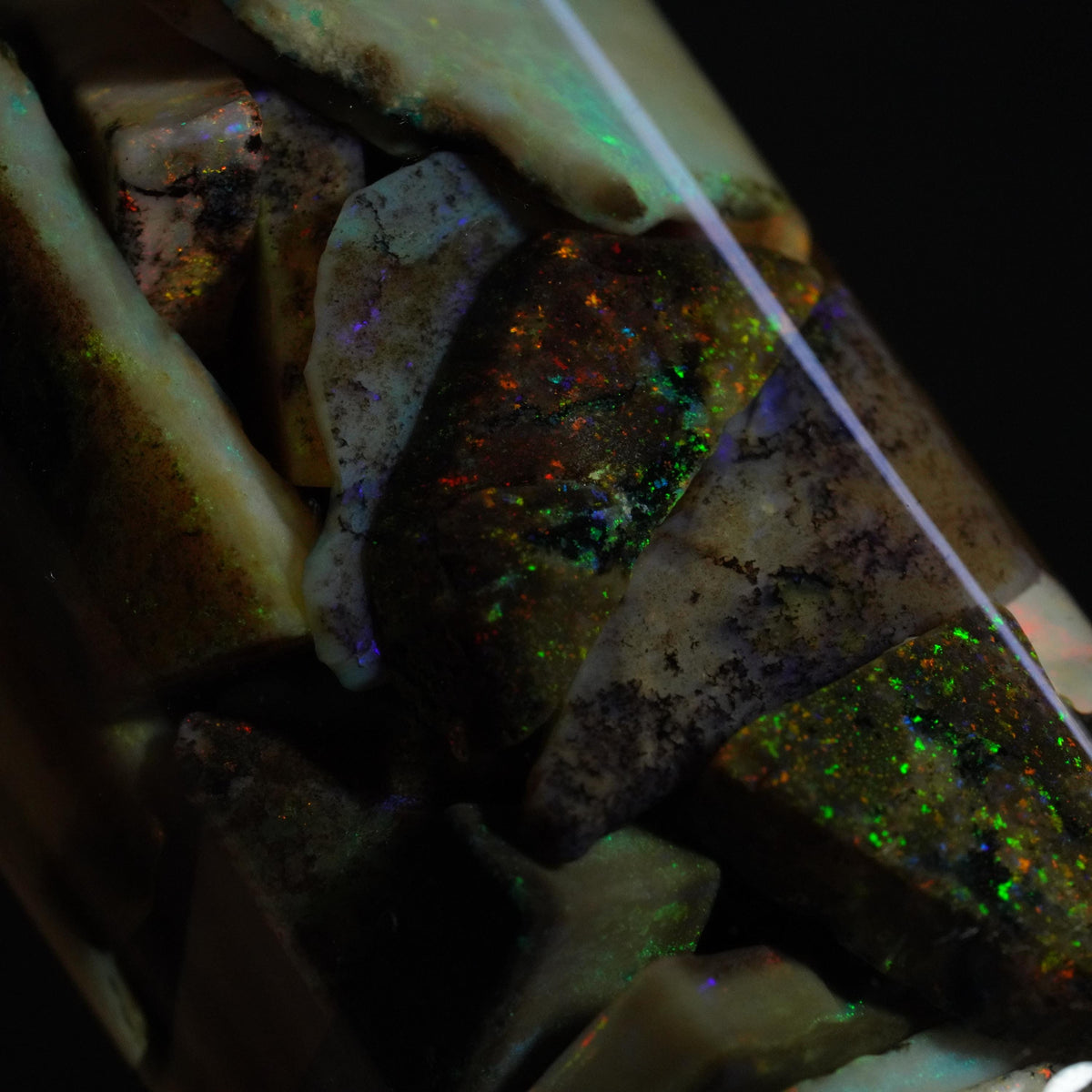 Andamooka Matrix Opal Parcel