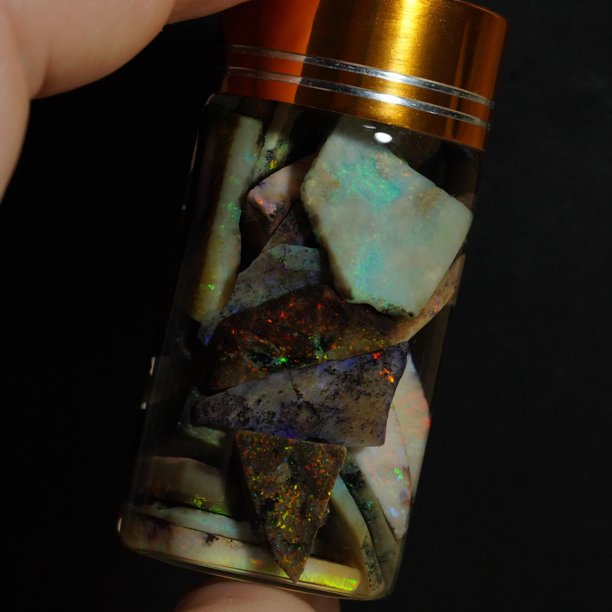 Andamooka Matrix Opal Parcel