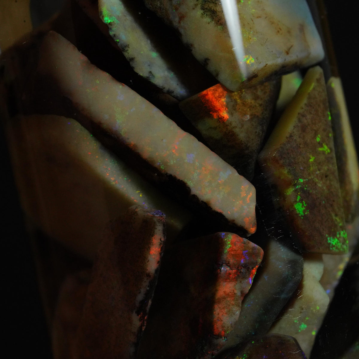 Andamooka Matrix Opal Parcel