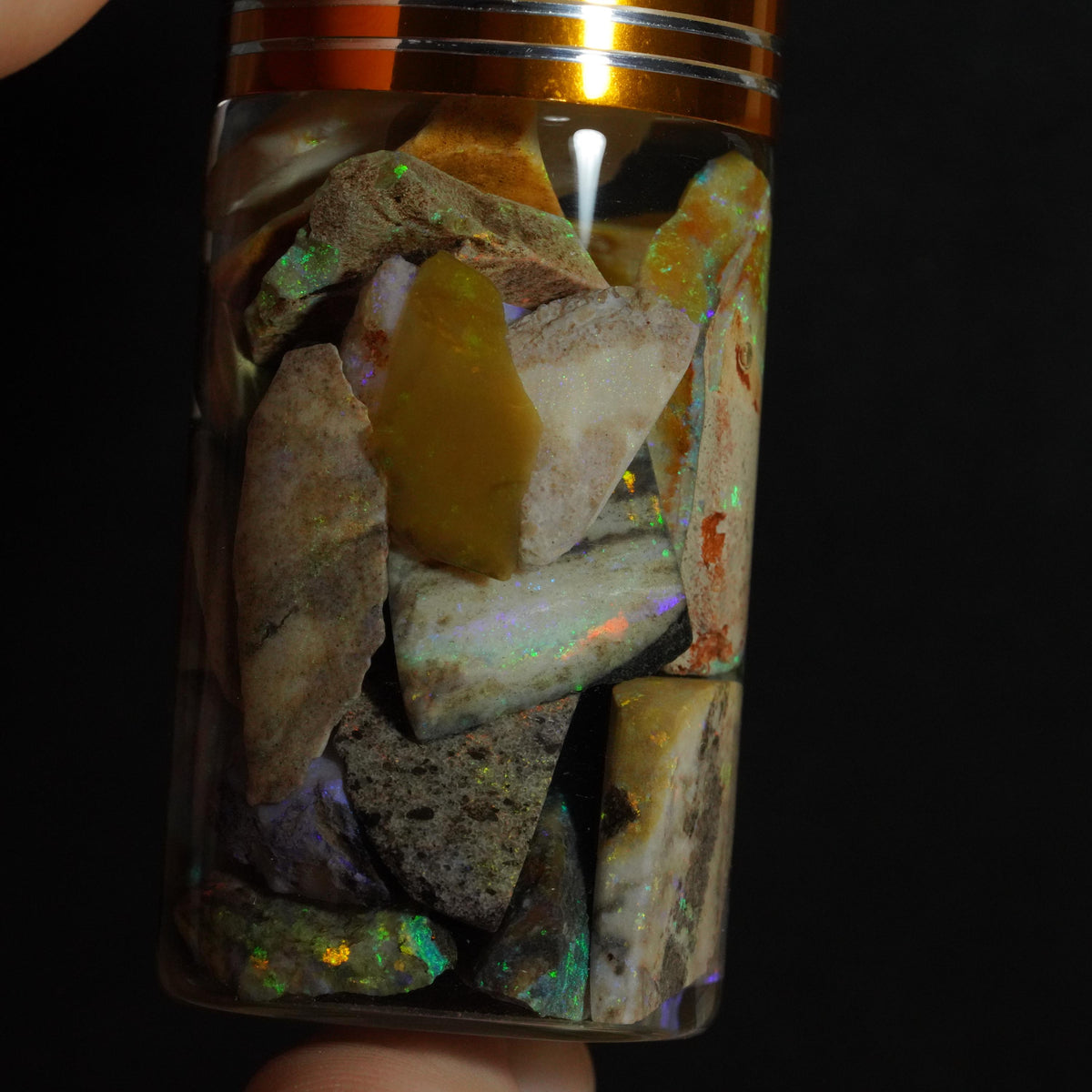 Andamooka Matrix Opal Parcel