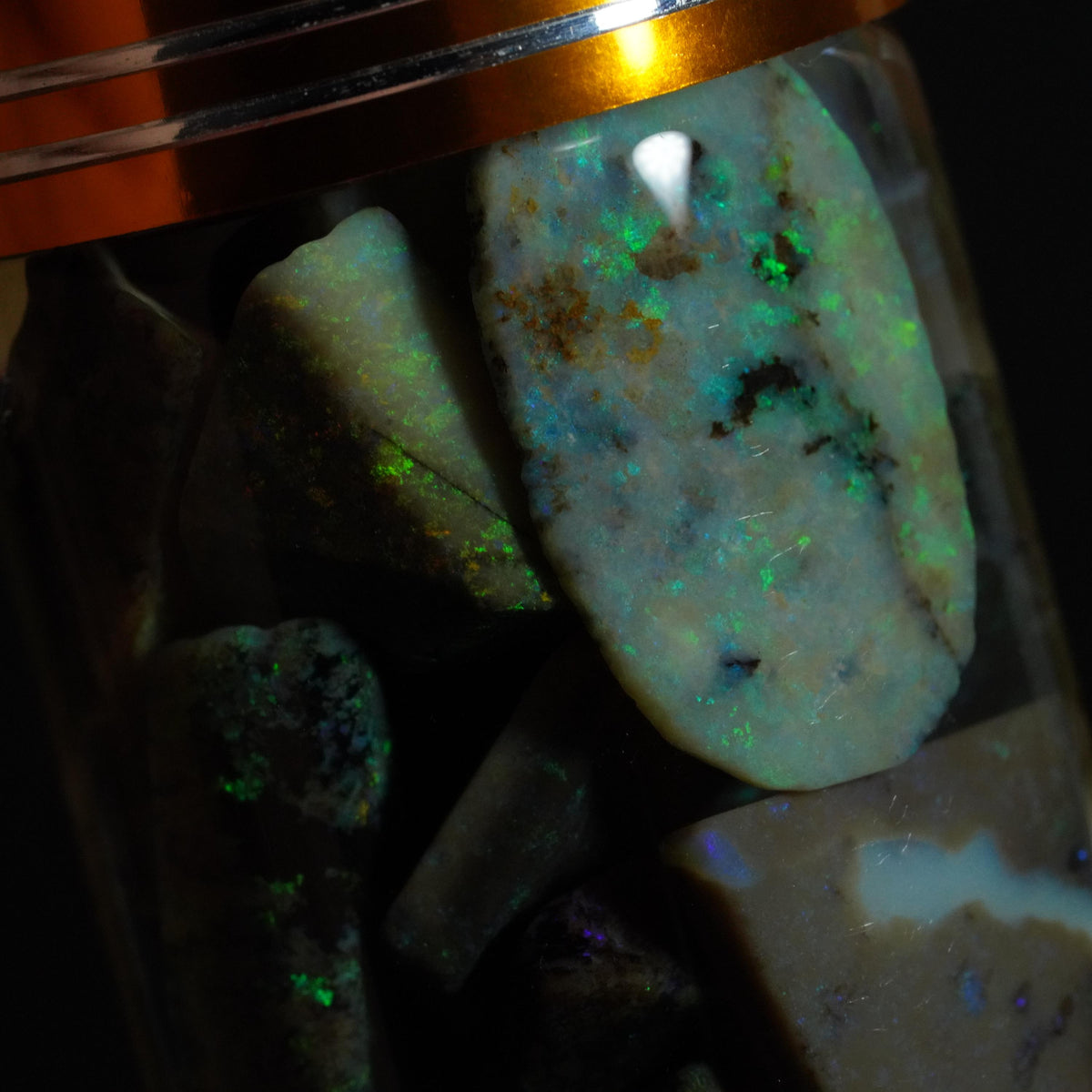 Andamooka Matrix Opal Parcel