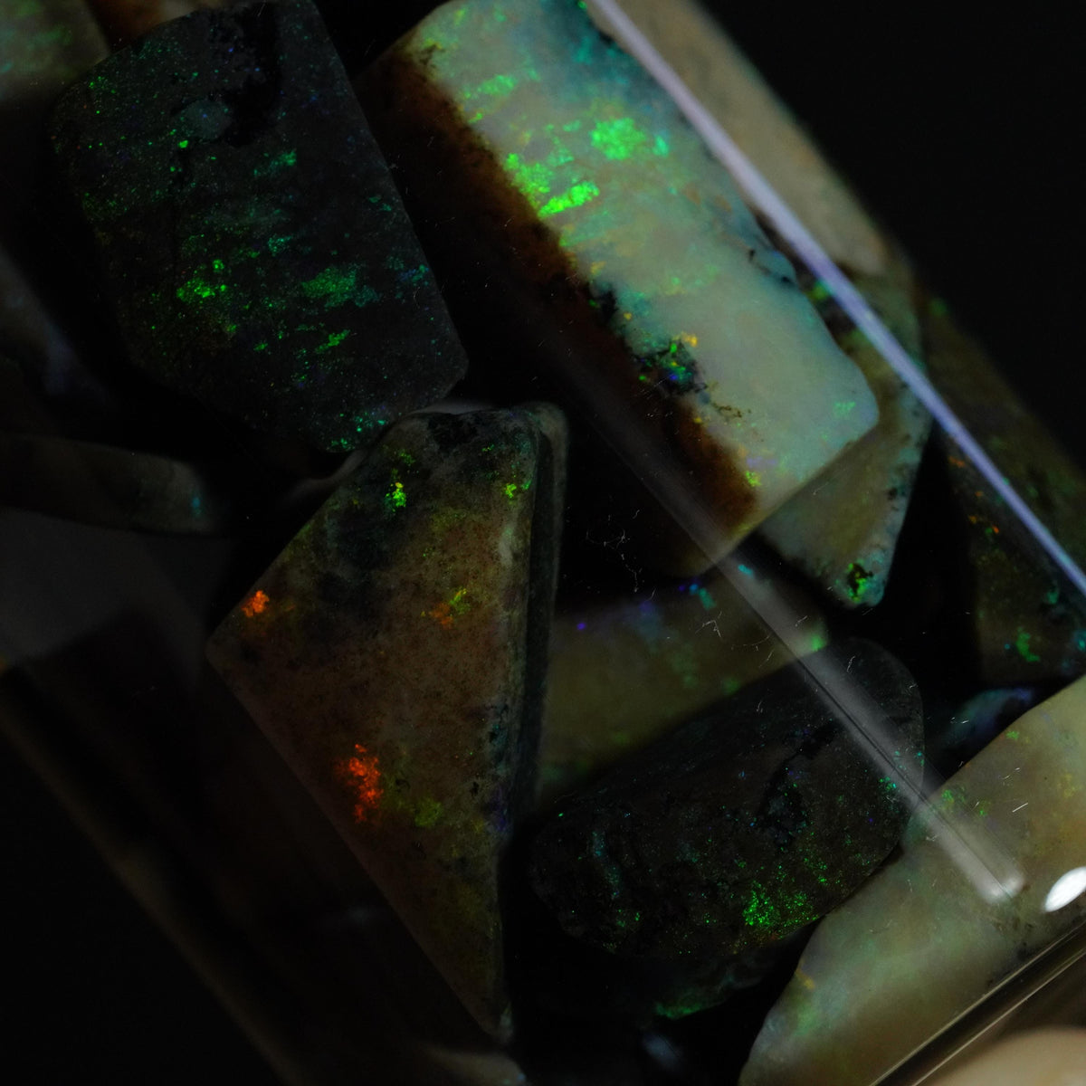 Andamooka Matrix Opal Parcel