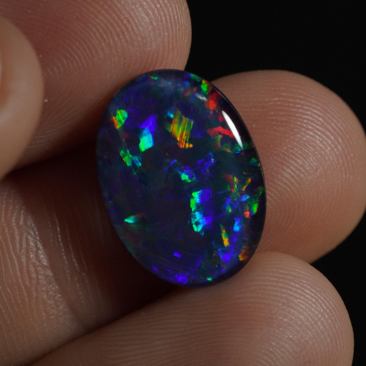 Australian Opal Triplet Cut Stone