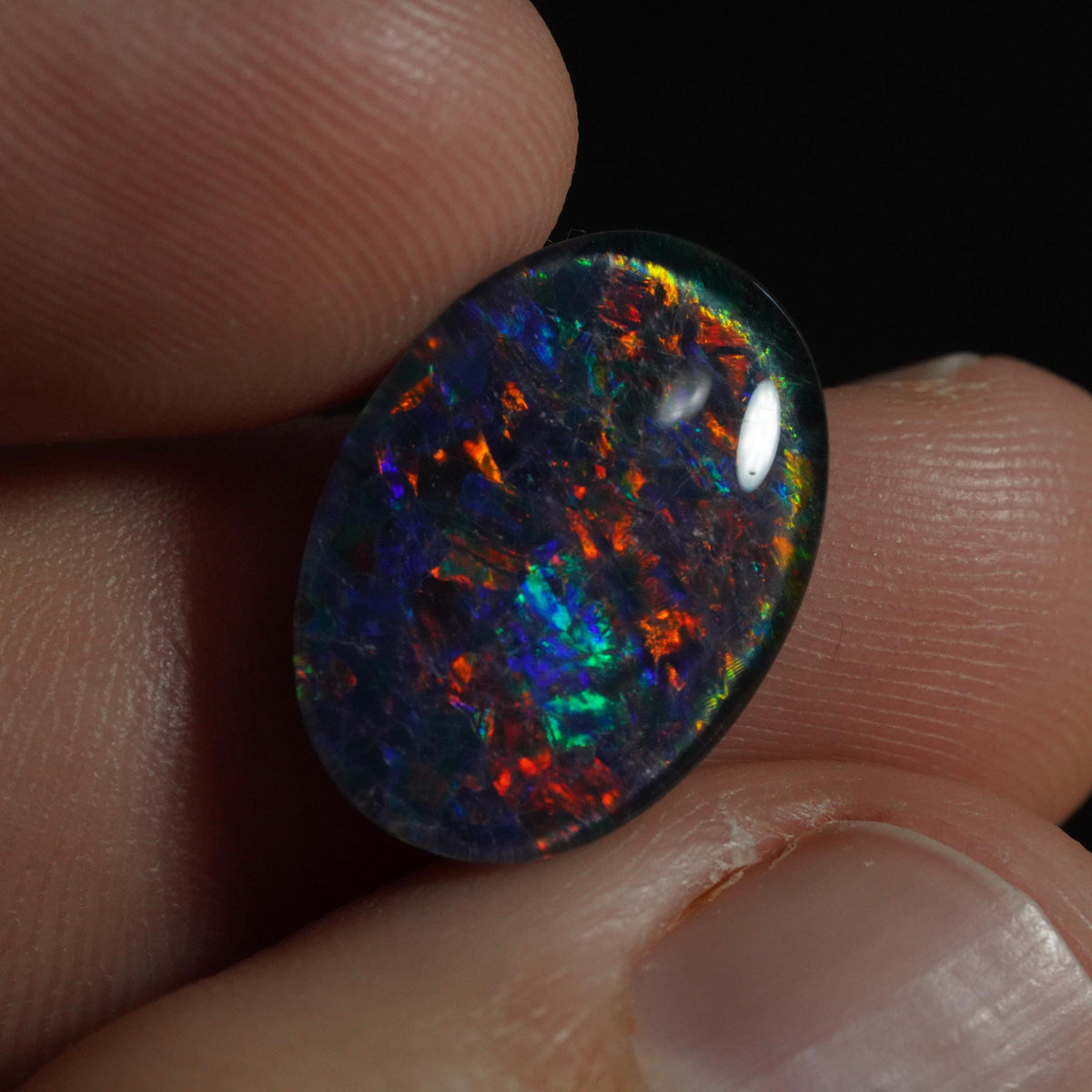 Australian Opal Triplet Cut Stone