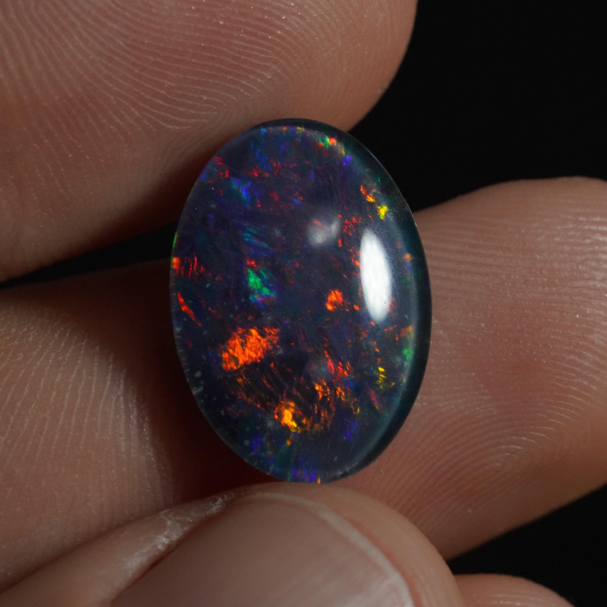 Australian Opal Triplet Cut Stone