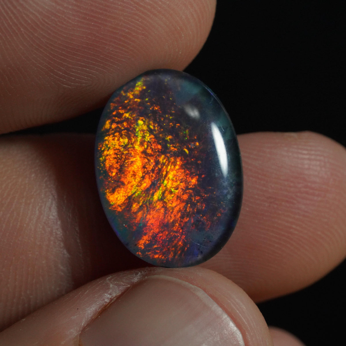 Australian Opal Triplet Cut Stone