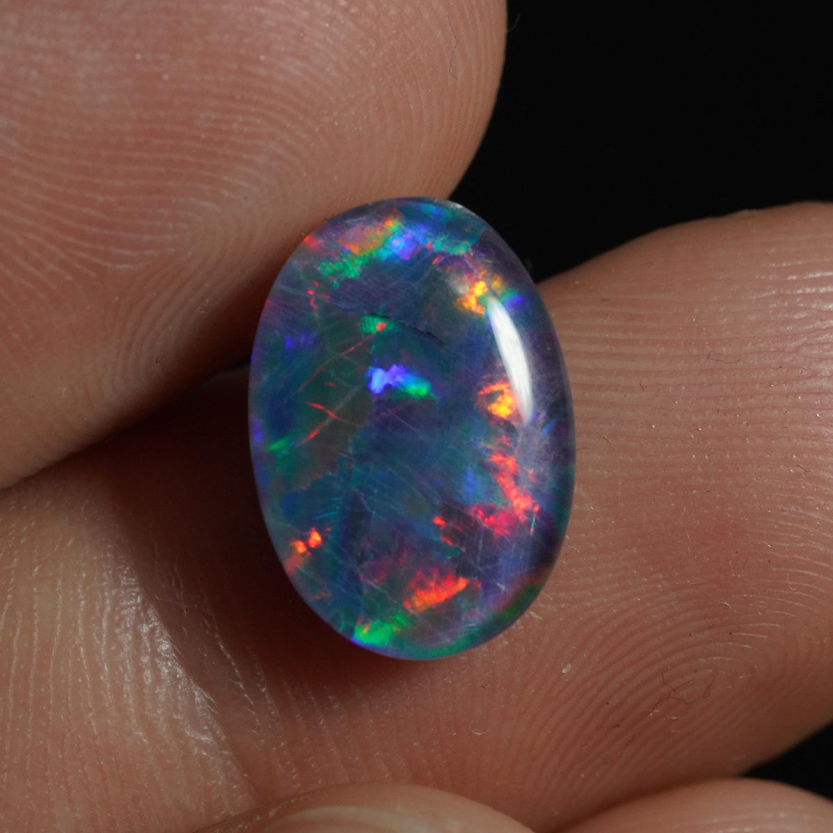 Australian Opal Triplet Cut Stone
