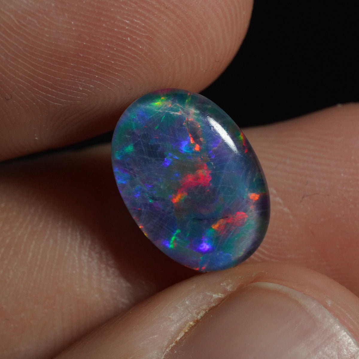 Australian Opal Triplet Cut Stone