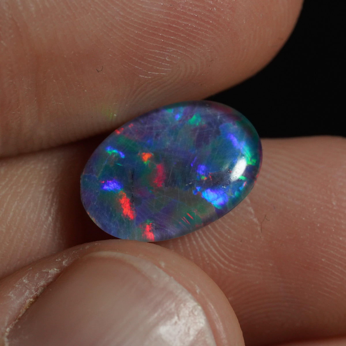 Australian Opal Triplet Cut Stone
