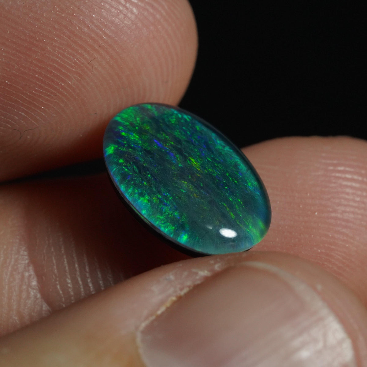 Australian Opal Triplet Cut Stone