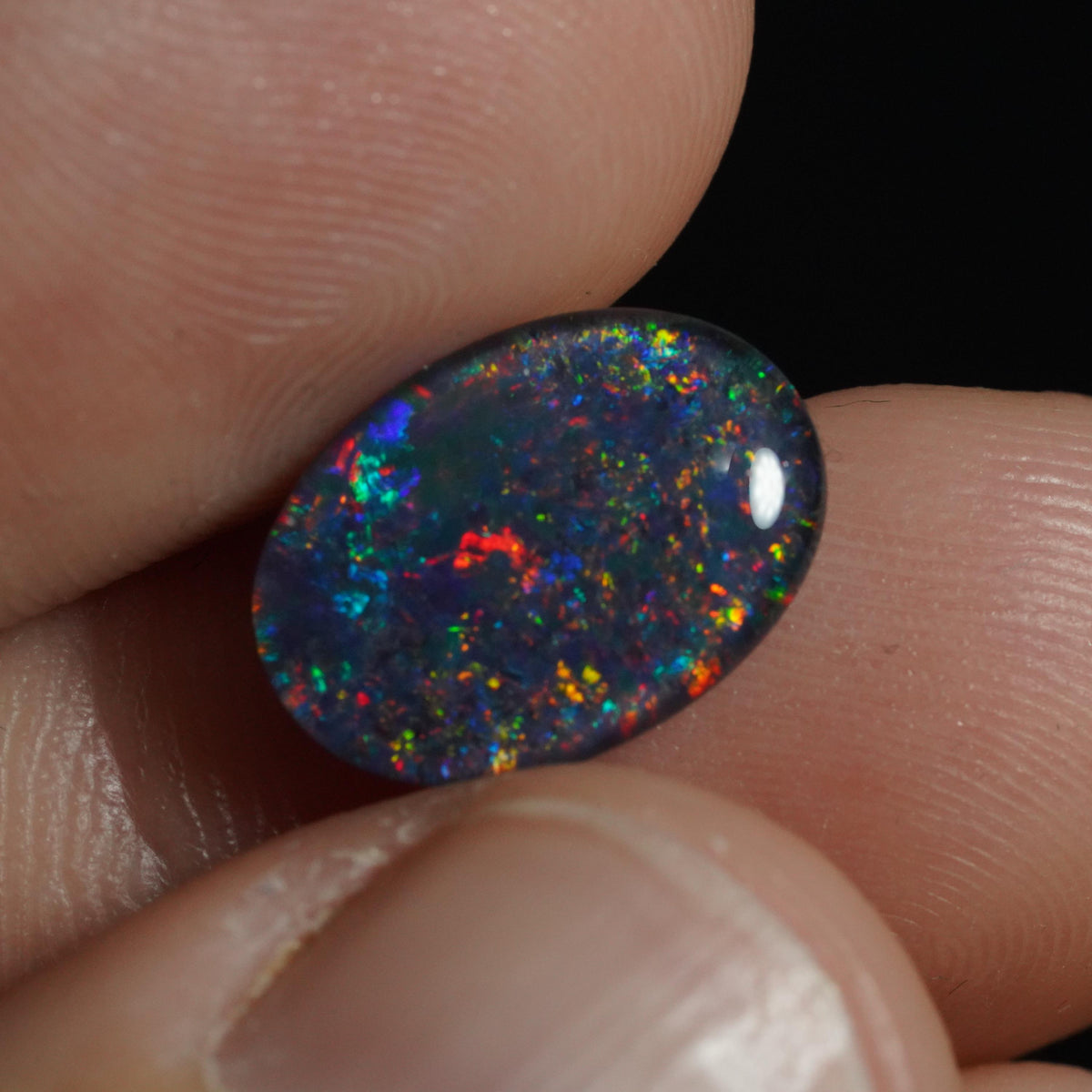 Australian Opal Triplet Cut Stone