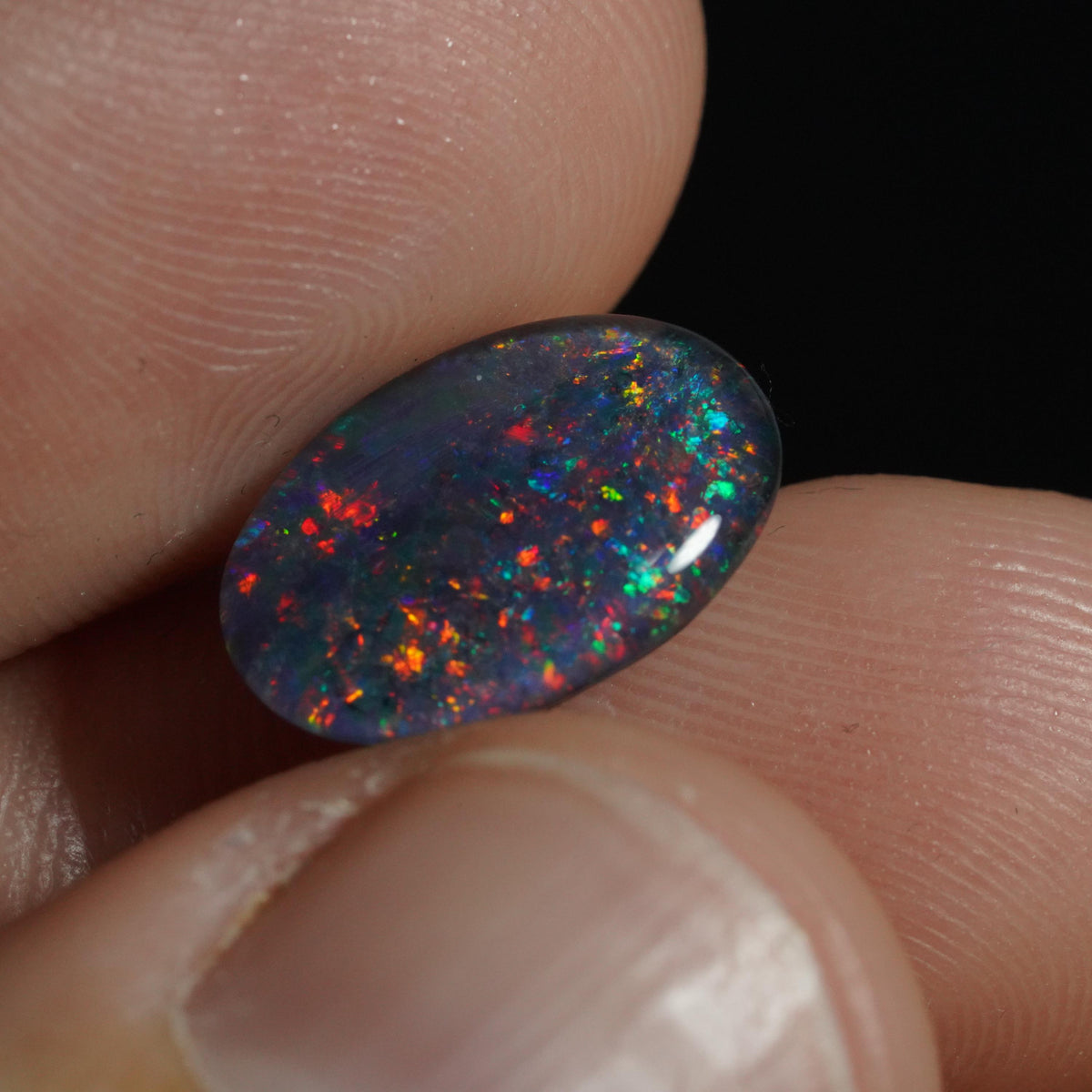 Australian Opal Triplet Cut Stone