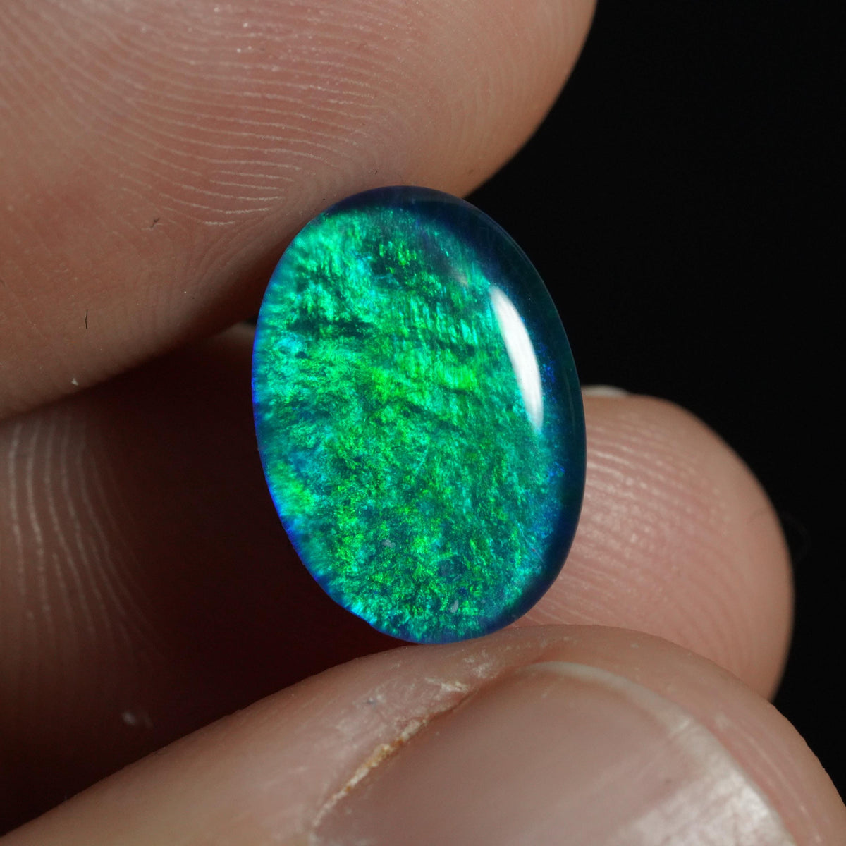 Australian Opal Triplet Cut Stone