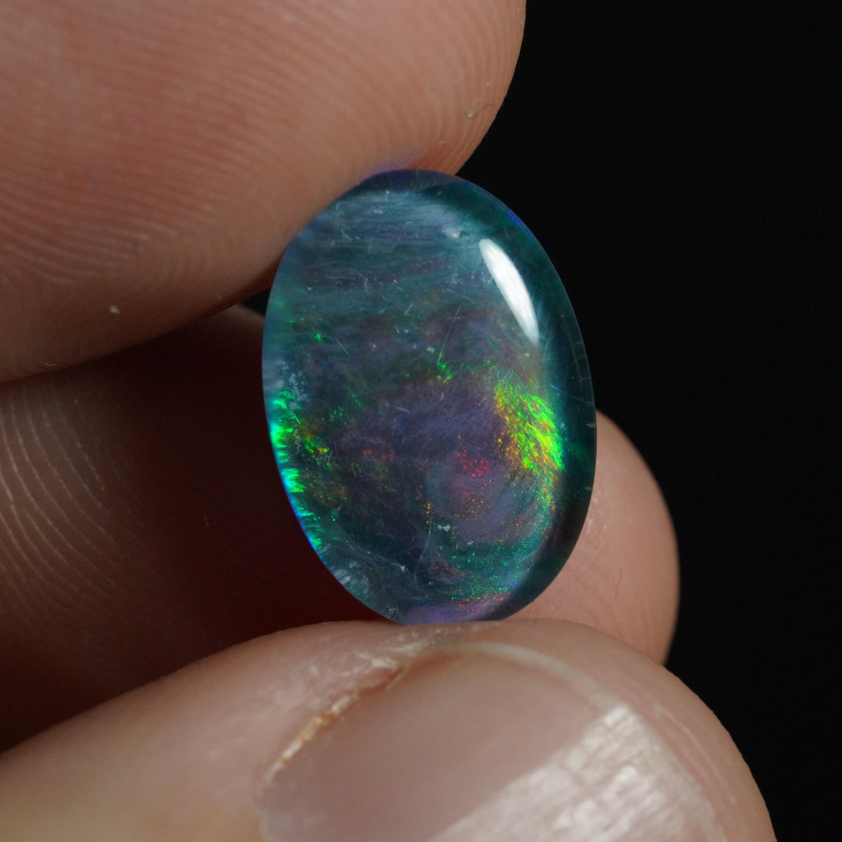 Australian Opal Triplet Cut Stone