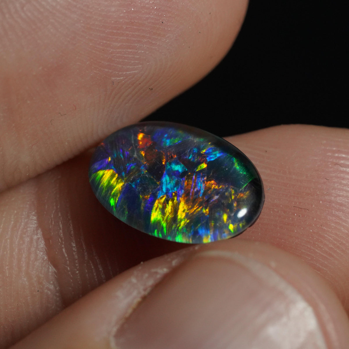 Australian Opal Triplet Cut Stone