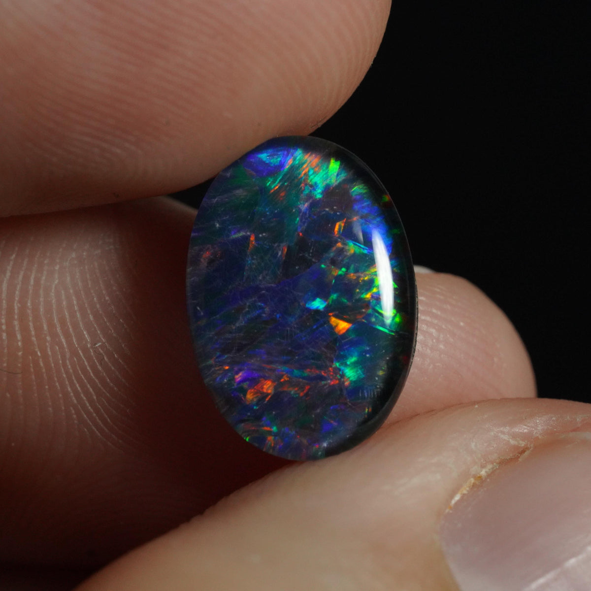 Australian Opal Triplet Cut Stone