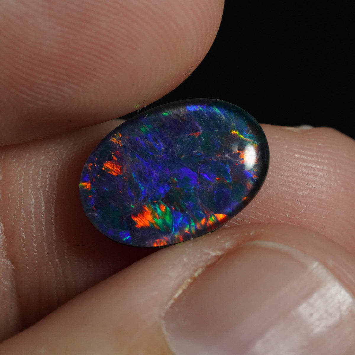 Australian Opal Triplet Cut Stone