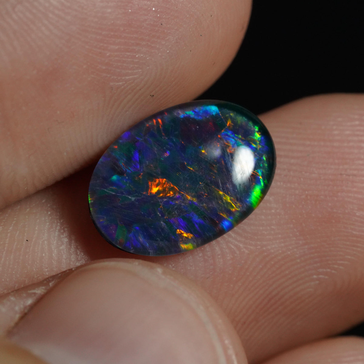 Australian Opal Triplet Cut Stone
