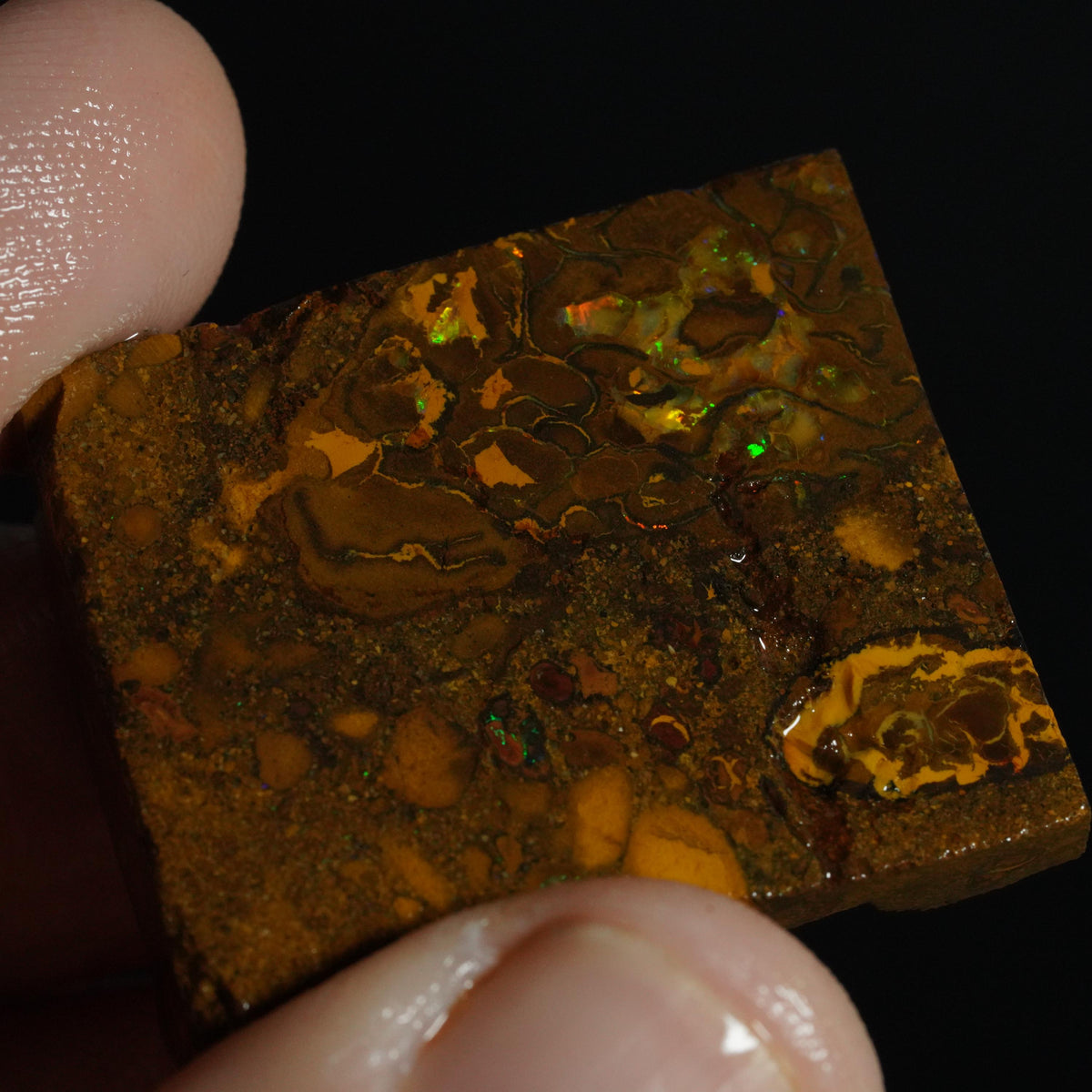 Boulder Opal Slab