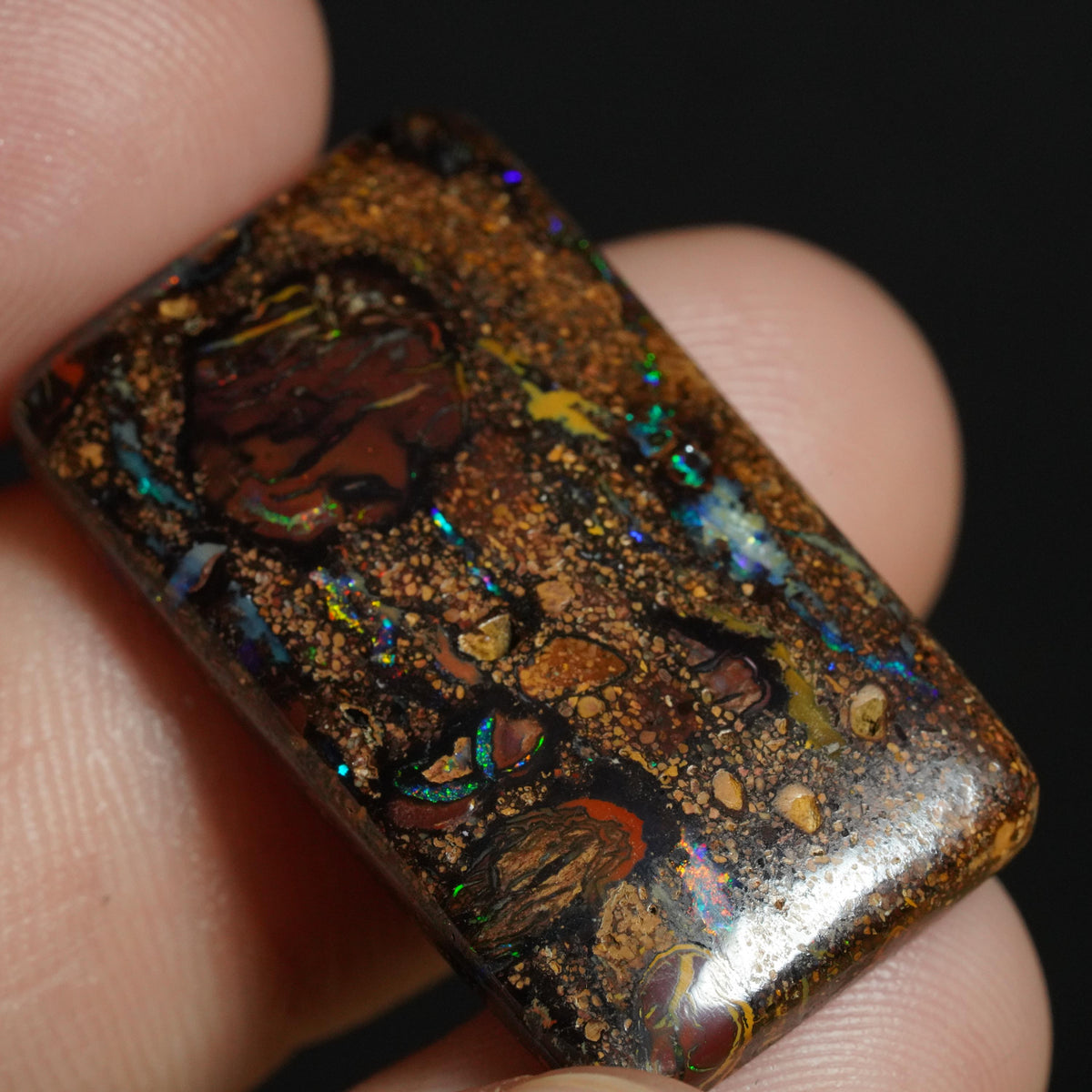 Boulder Opal Cut Stone