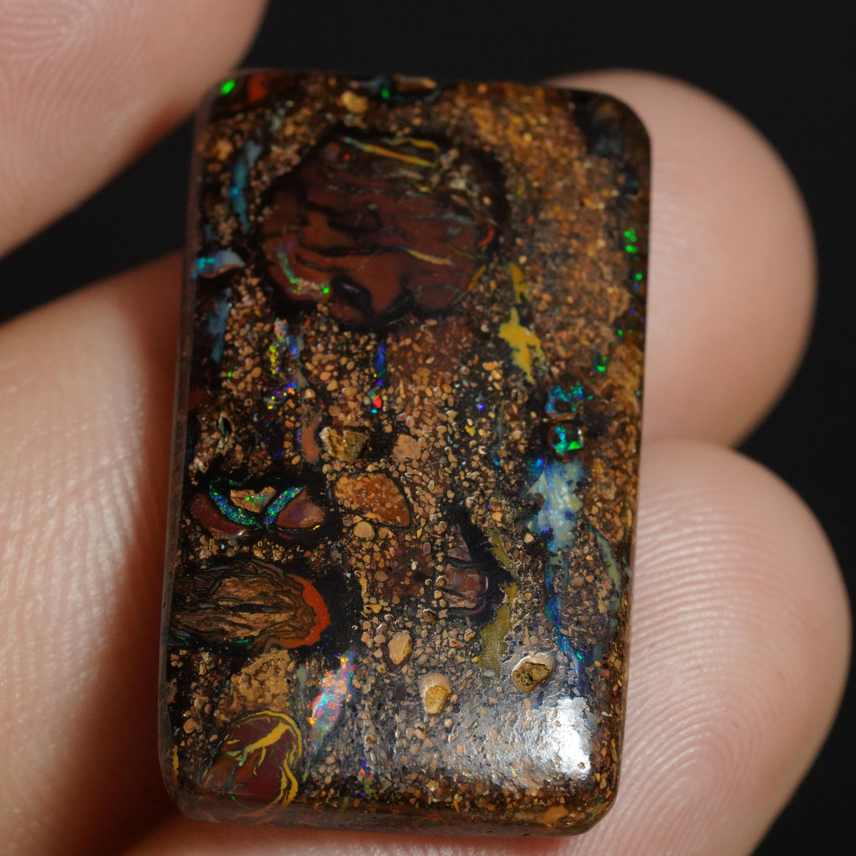 Boulder Opal Cut Stone