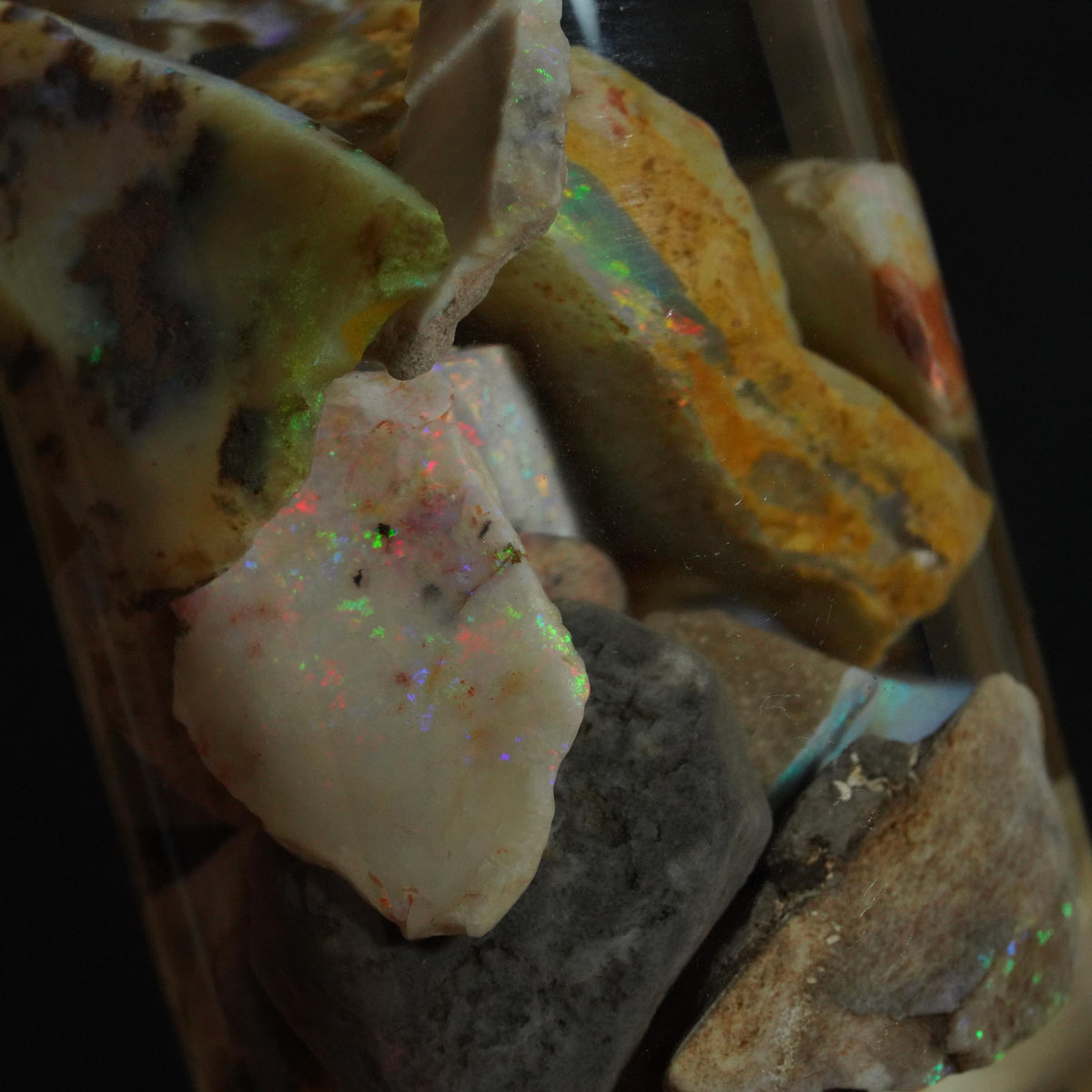 Andamooka Matrix/Mixed Opal Parcel