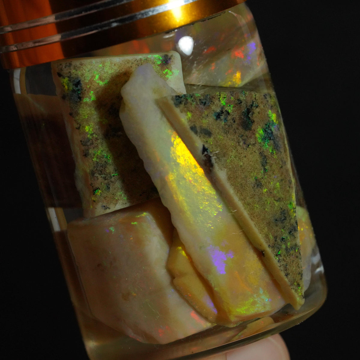 Andamooka Matrix Opal Parcel