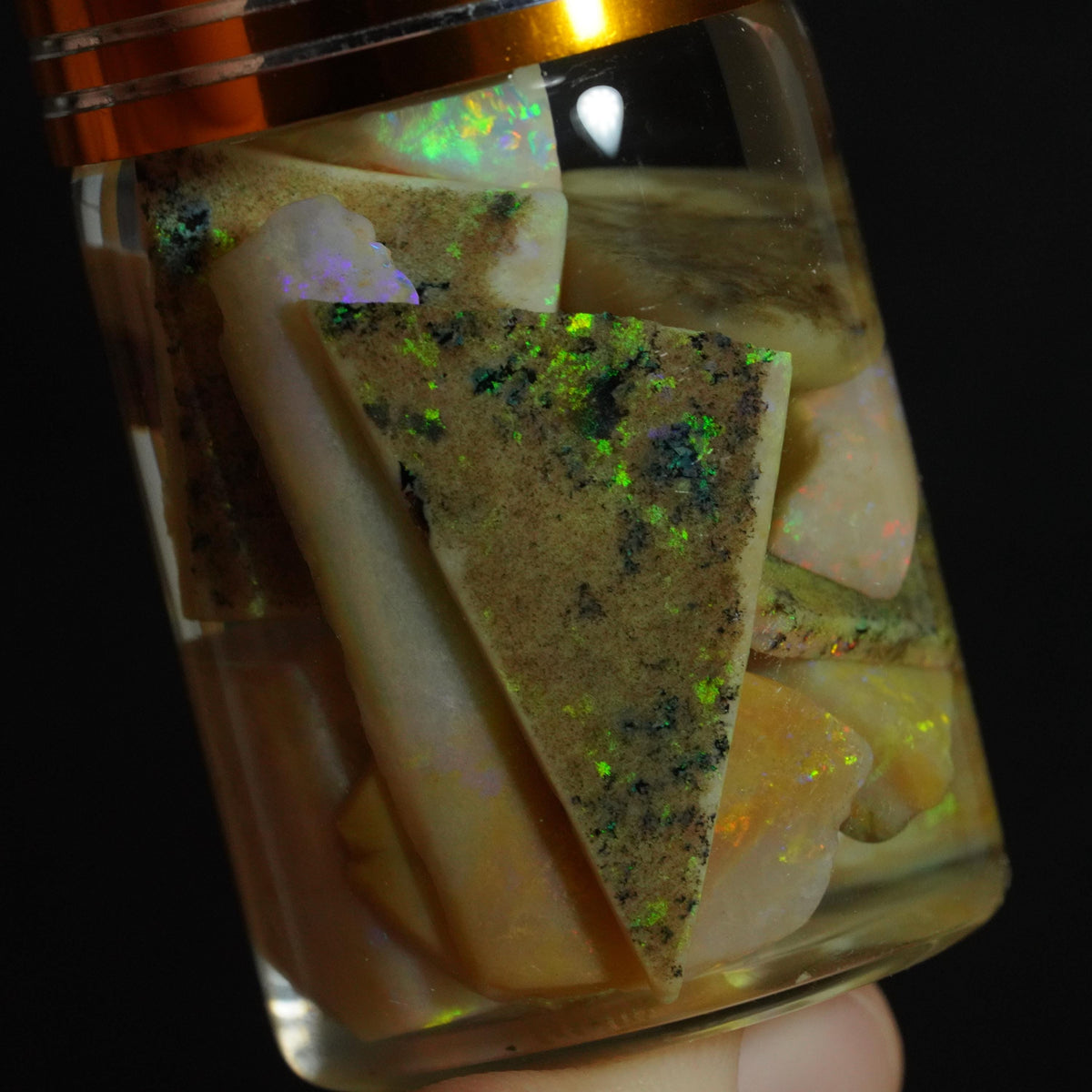 Andamooka Matrix Opal Parcel