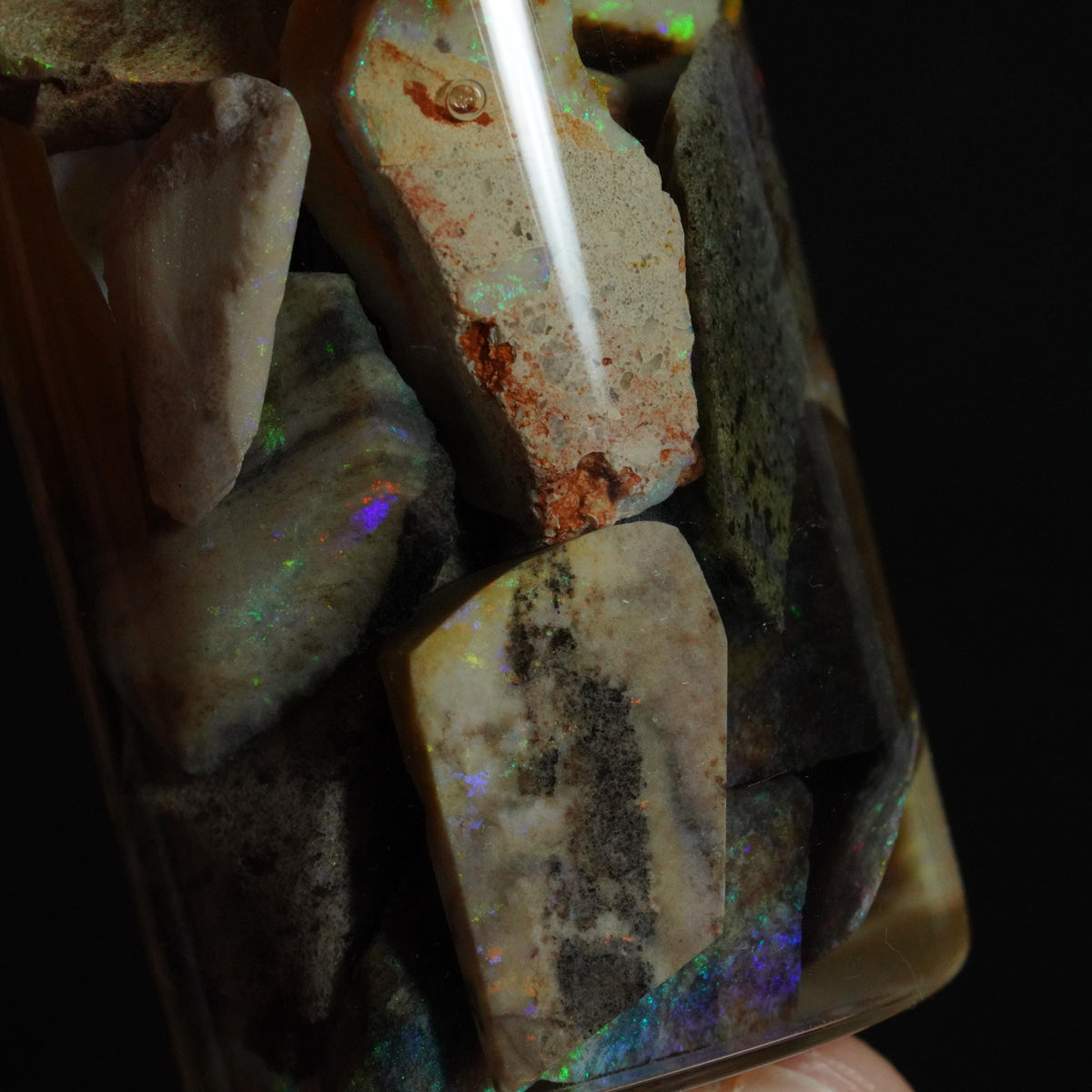 Andamooka Matrix Opal Parcel