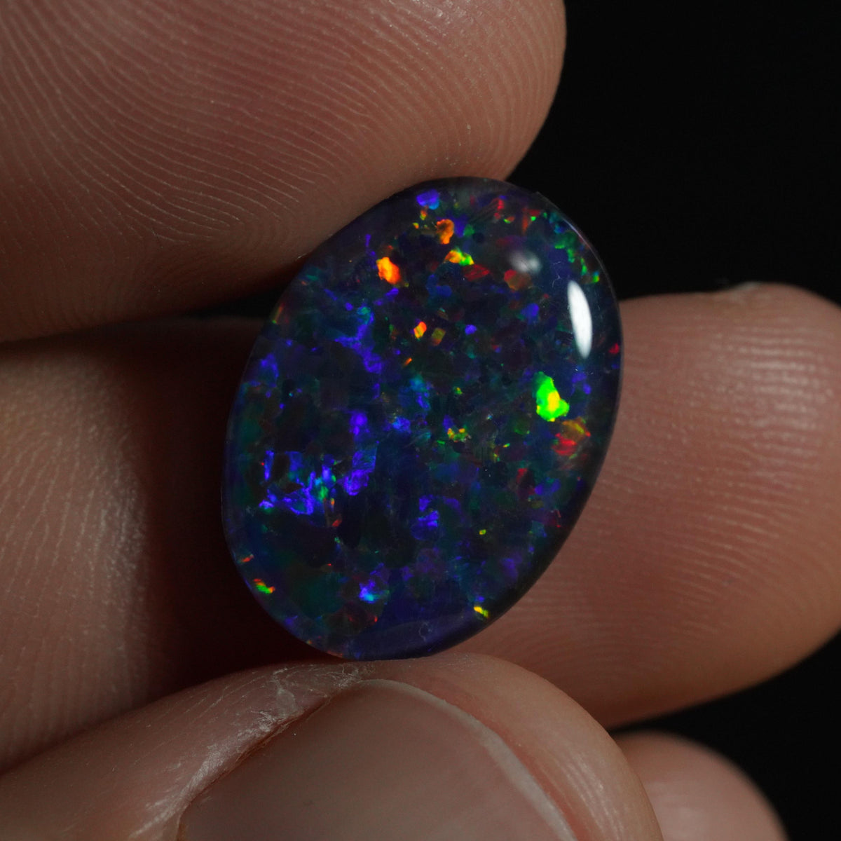 Australian Opal Triplet Cut Stone