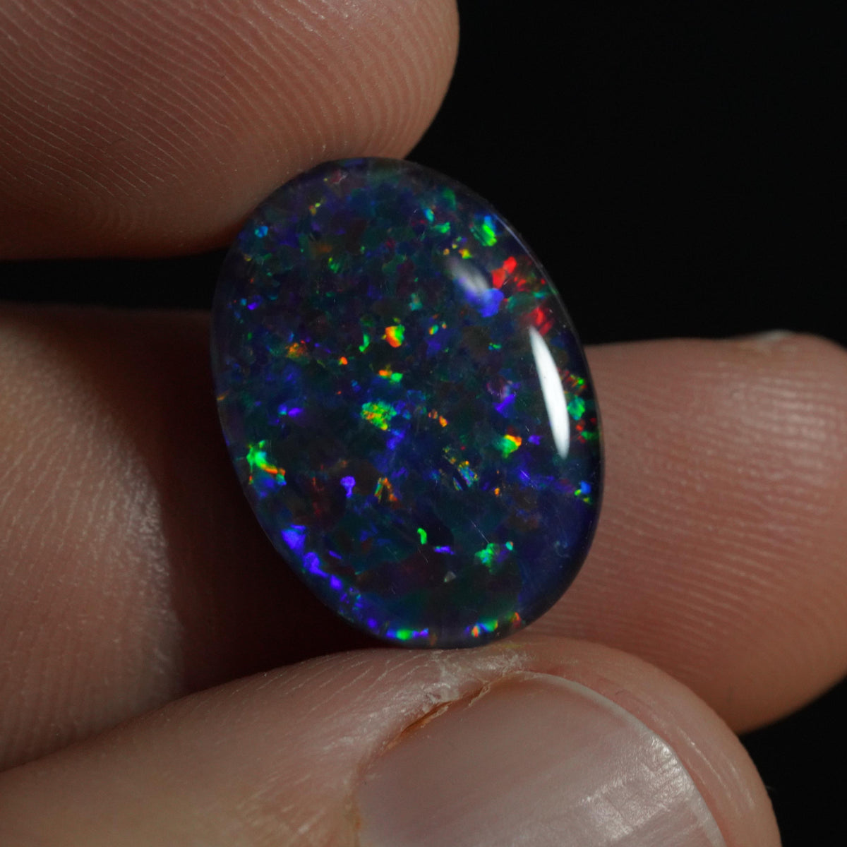 Australian Opal Triplet Cut Stone