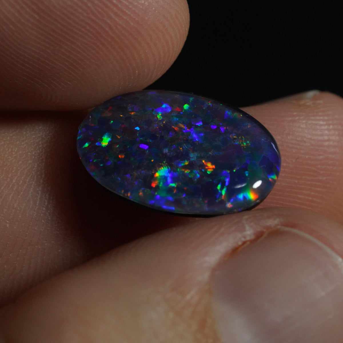 Australian Opal Triplet Cut Stone