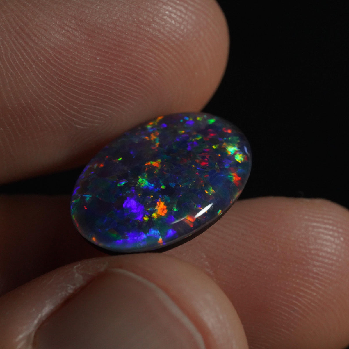 Australian Opal Triplet Cut Stone