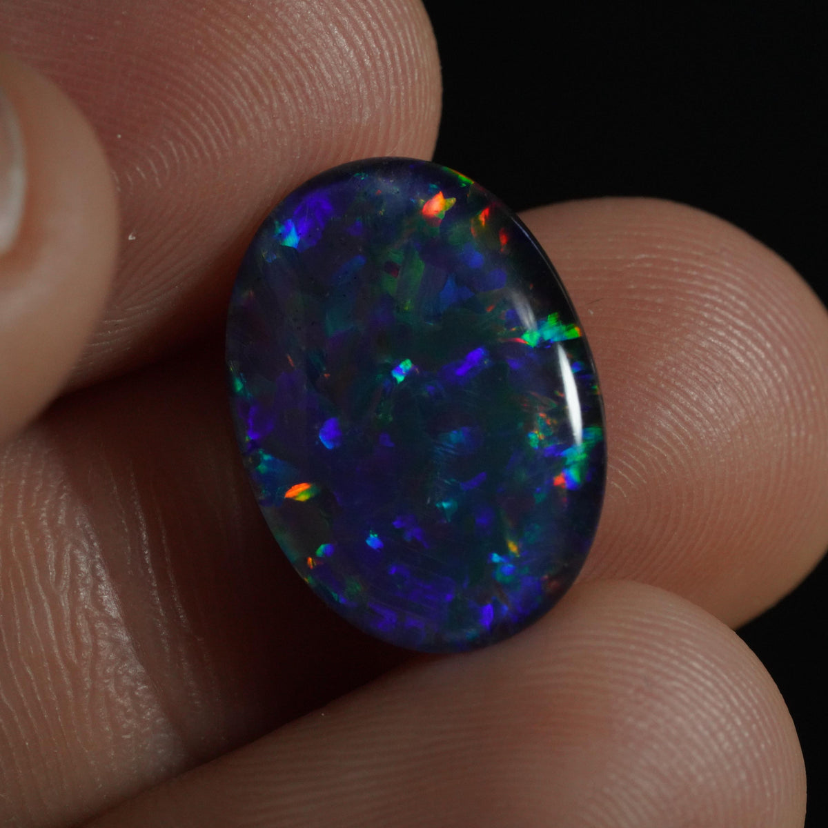 Australian Opal Triplet Cut Stone