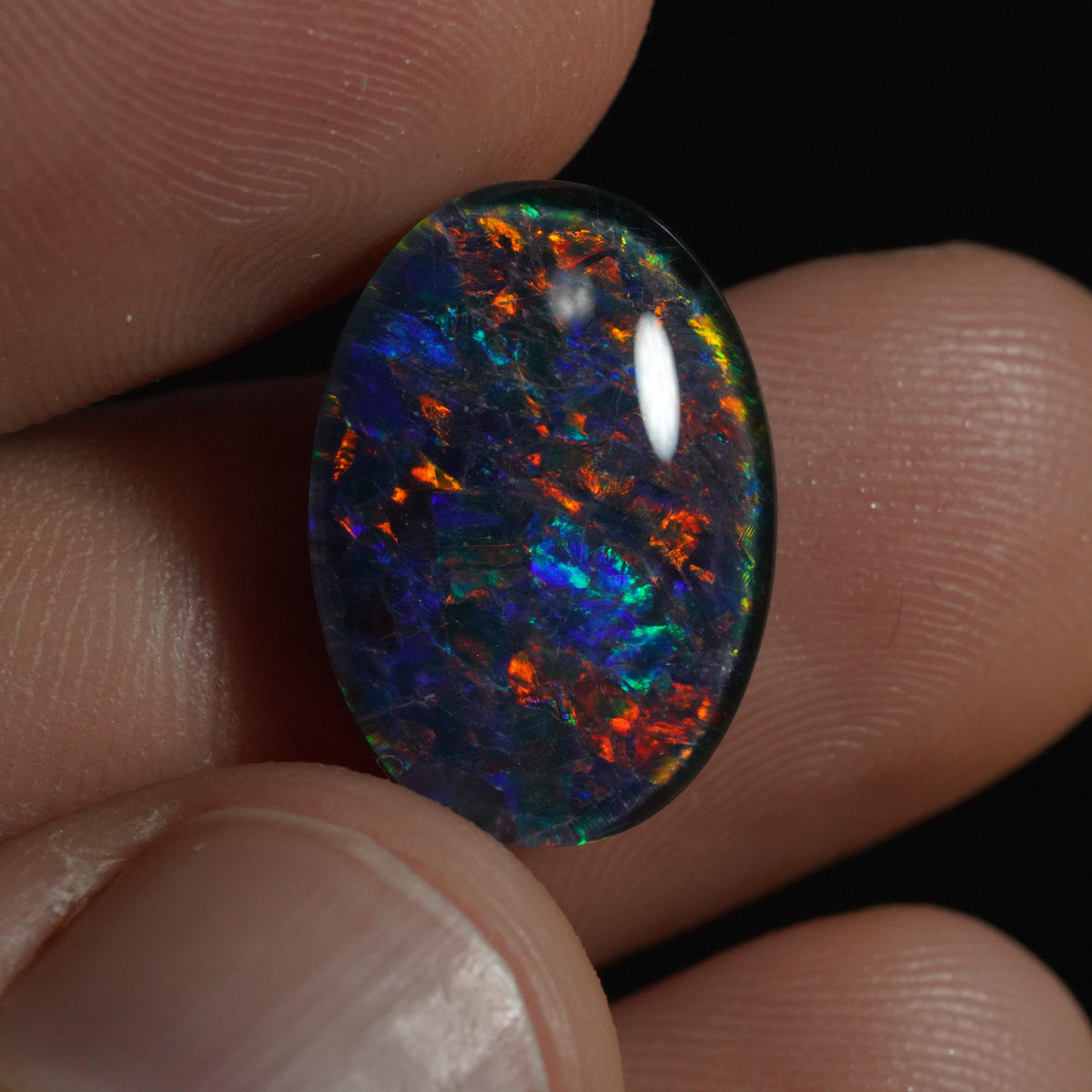 Australian Opal Triplet Cut Stone