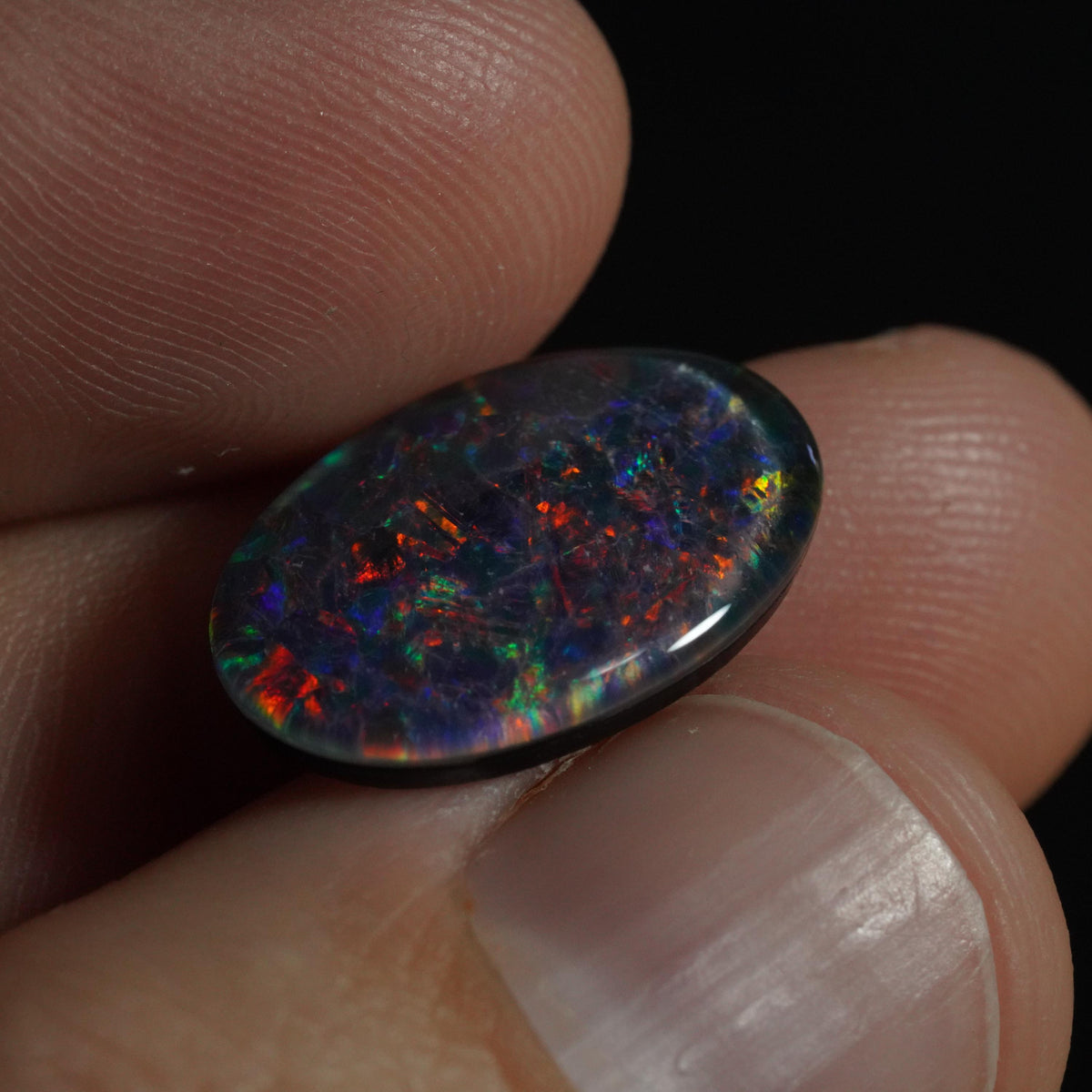 Australian Opal Triplet Cut Stone