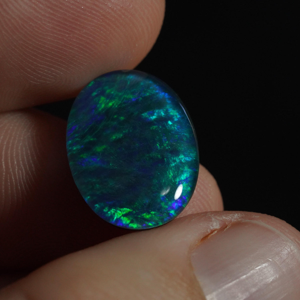 Australian Opal Triplet Cut Stone