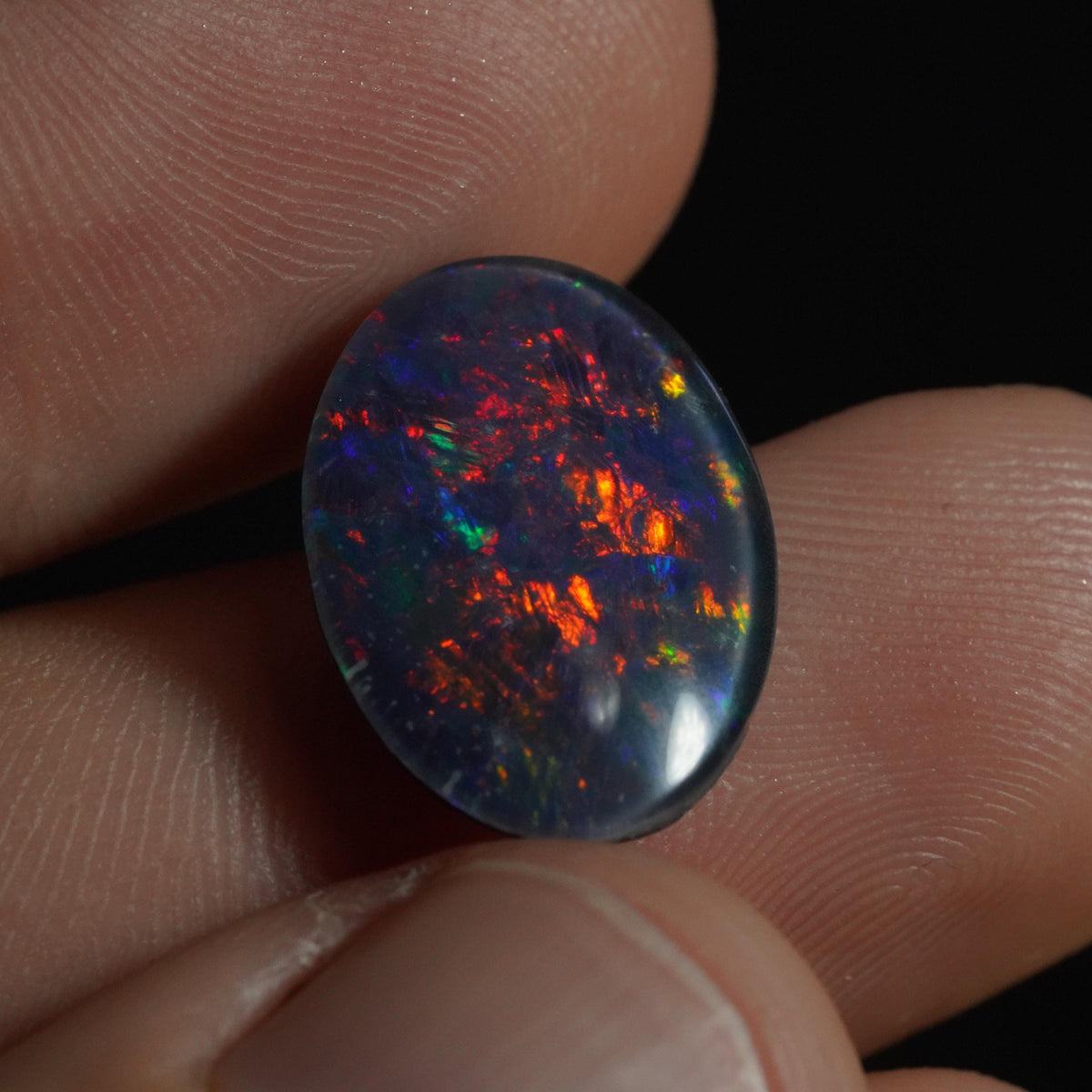 Australian Opal Triplet Cut Stone