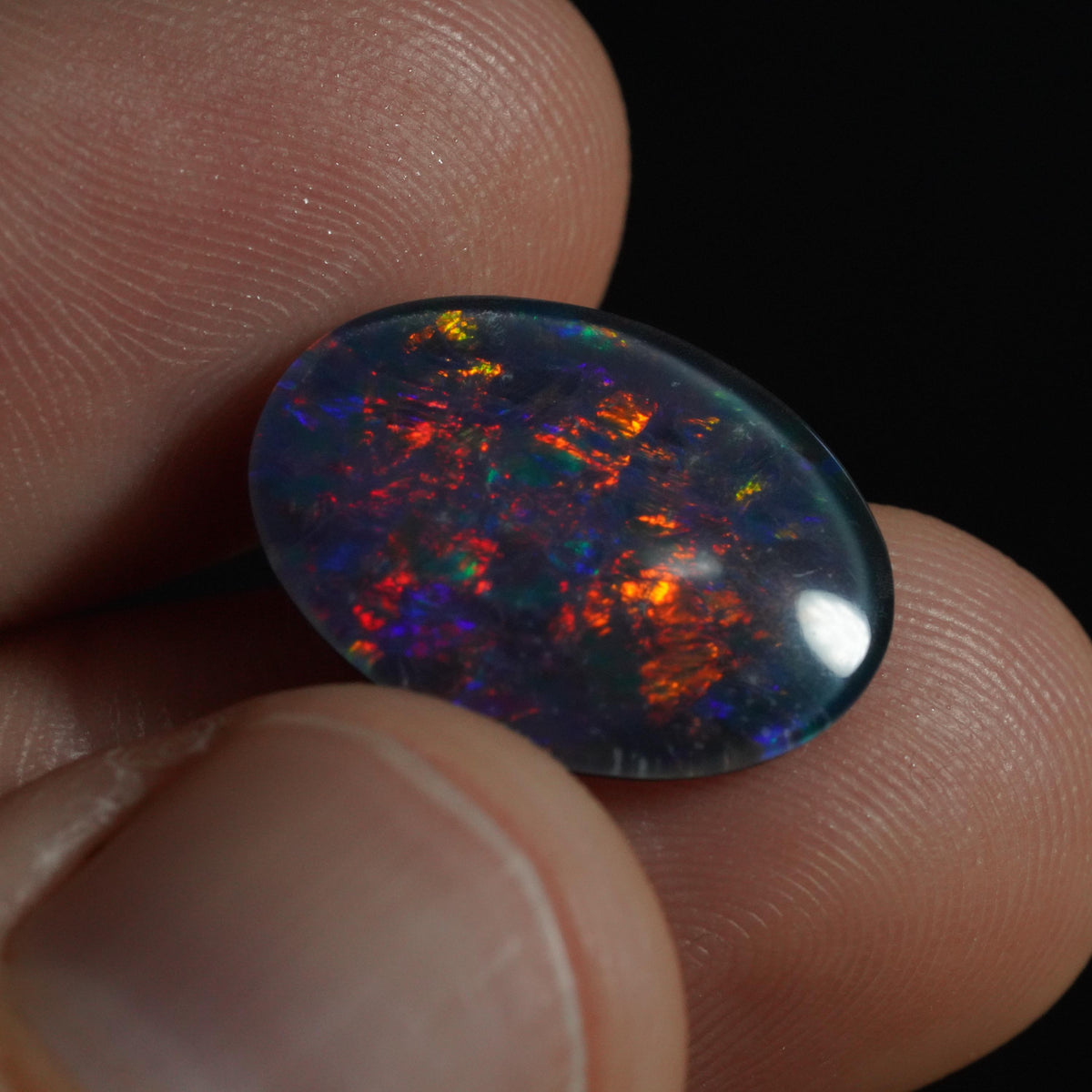 Australian Opal Triplet Cut Stone