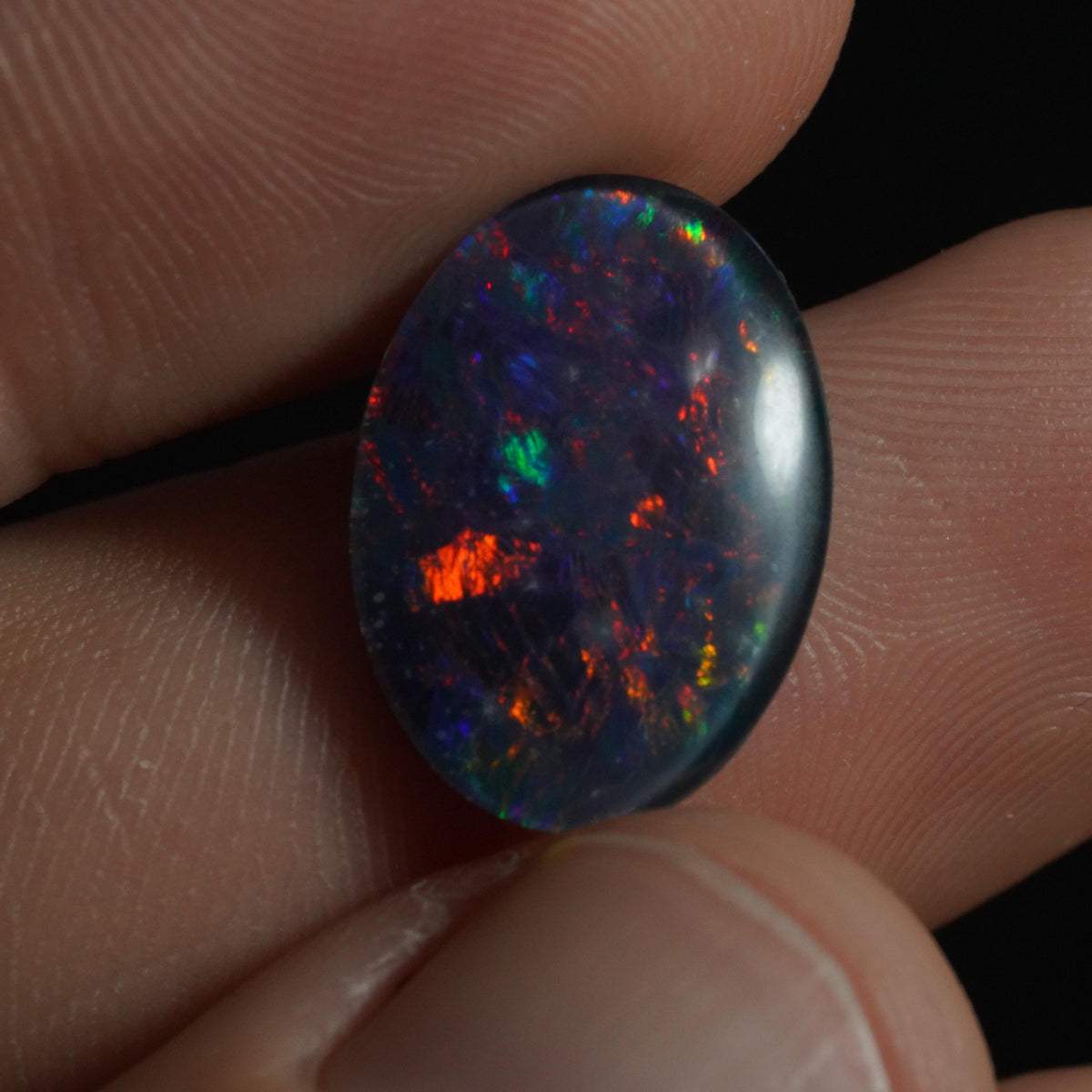 Australian Opal Triplet Cut Stone