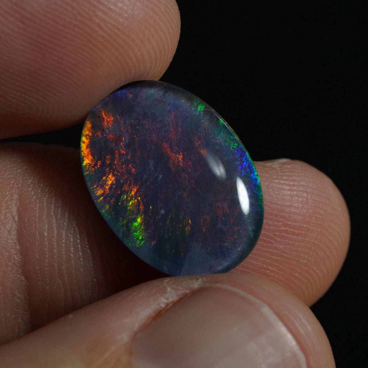 Australian Opal Triplet Cut Stone
