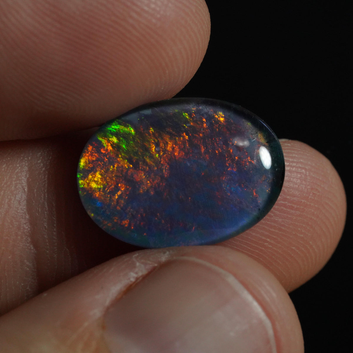 Australian Opal Triplet Cut Stone