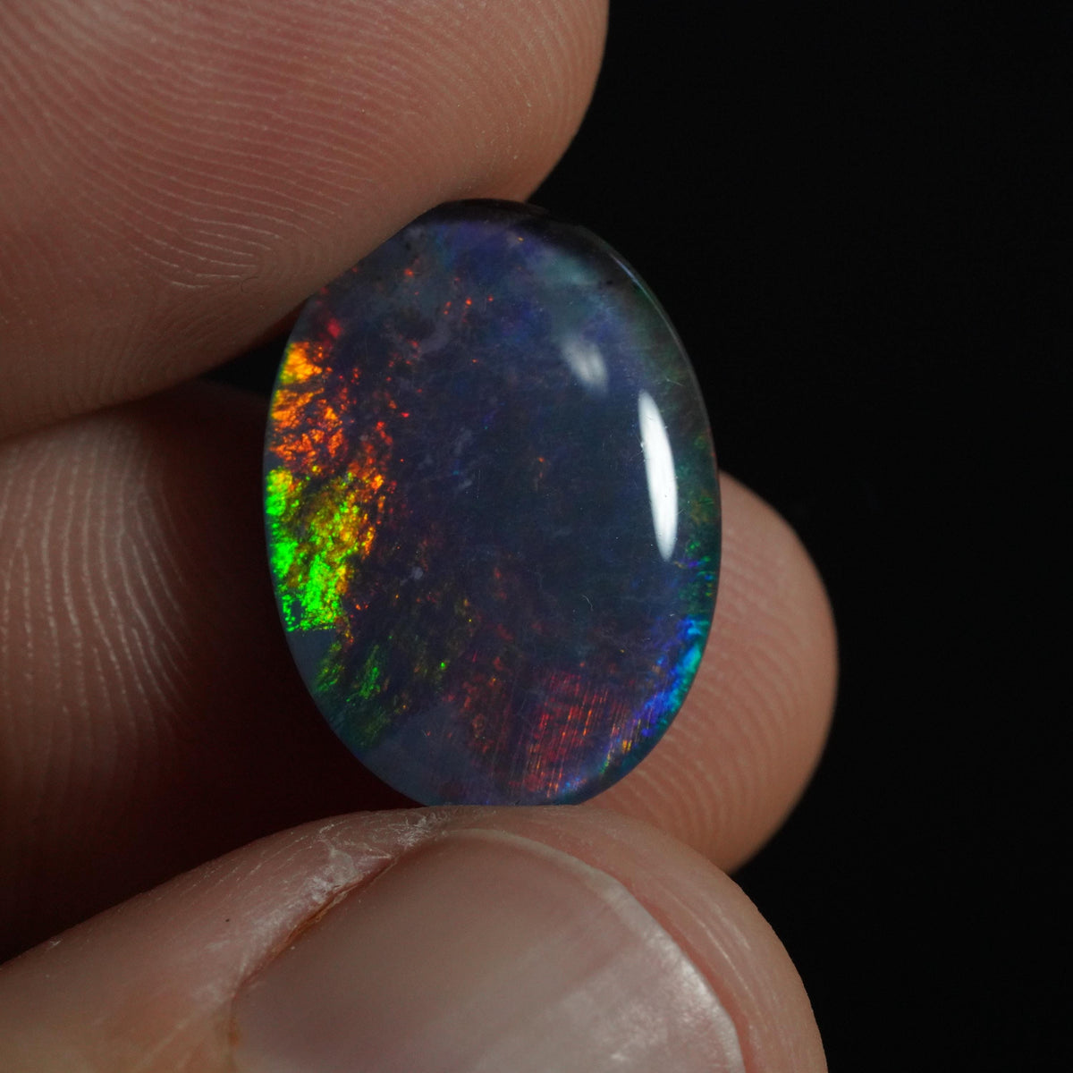 Australian Opal Triplet Cut Stone