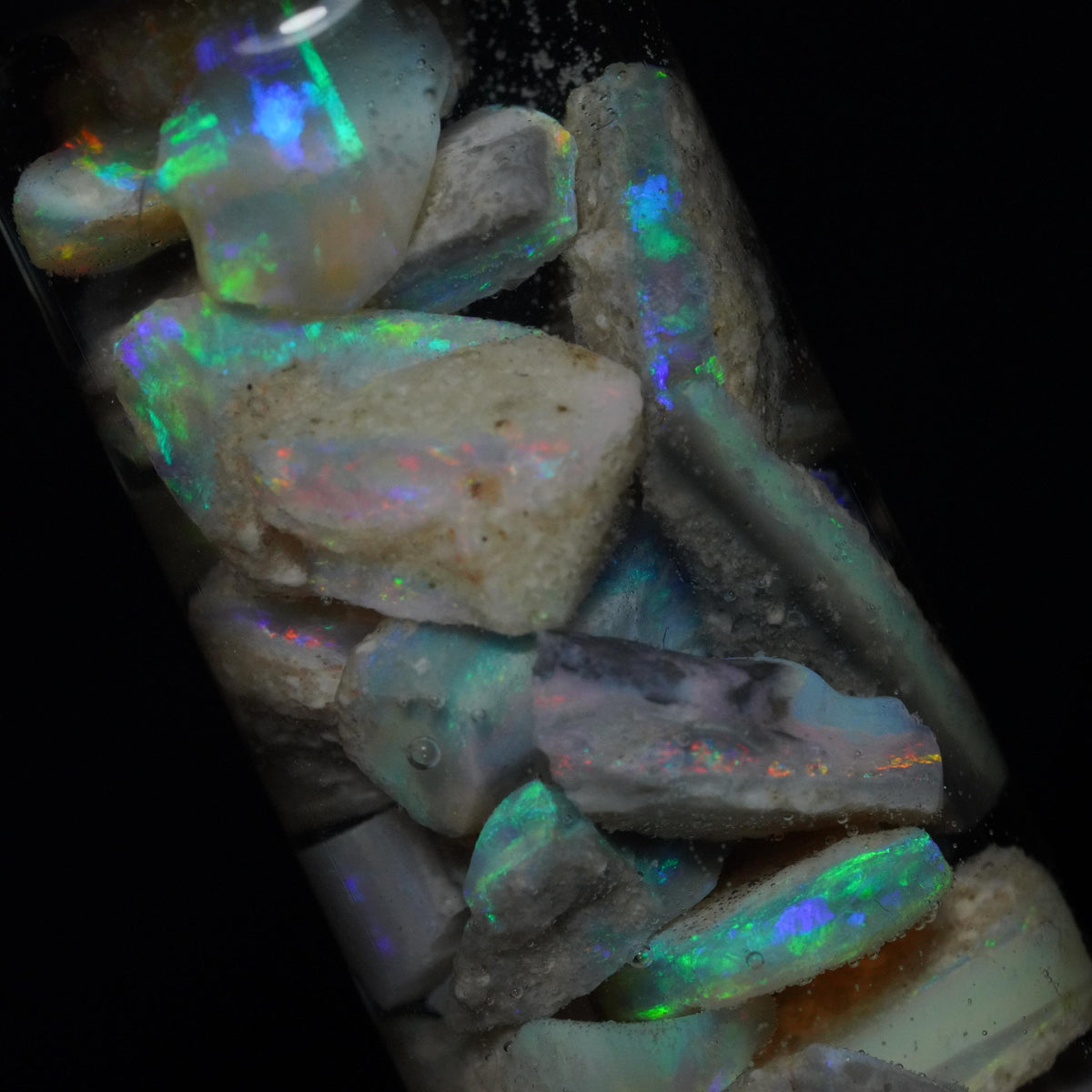 Mintabie Opal Chips Jar