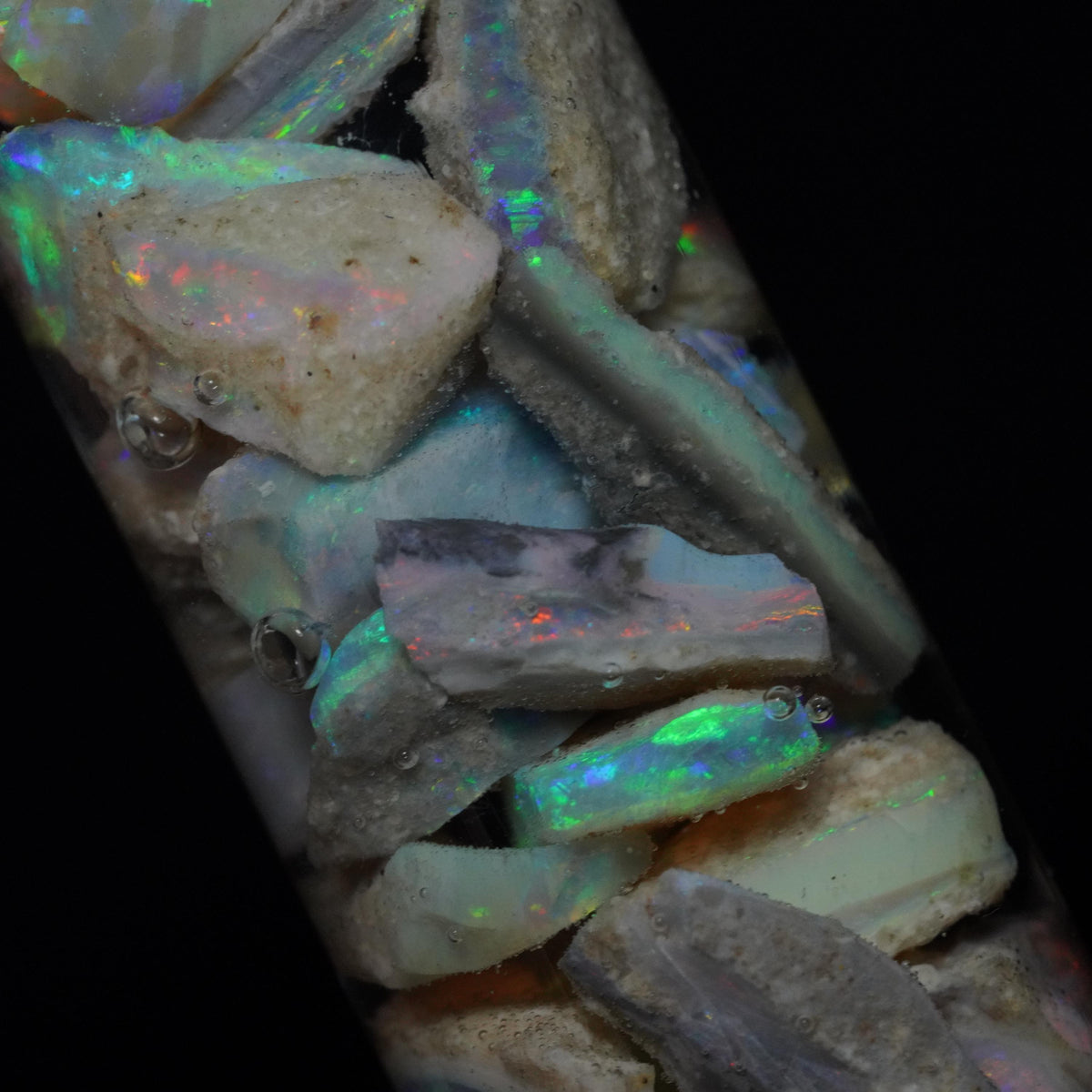 Mintabie Opal Chips Jar