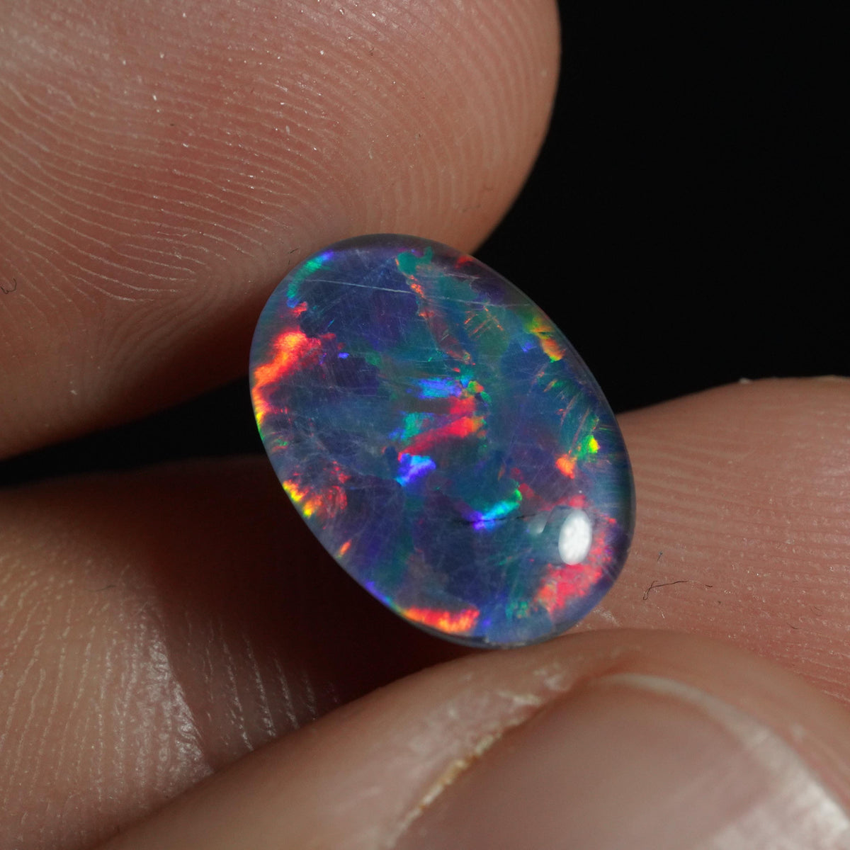 Australian Opal Triplet Cut Stone
