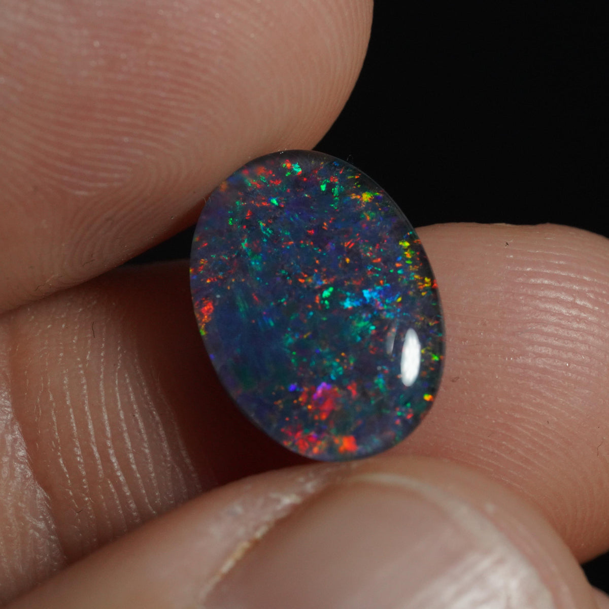 Australian Opal Triplet Cut Stone